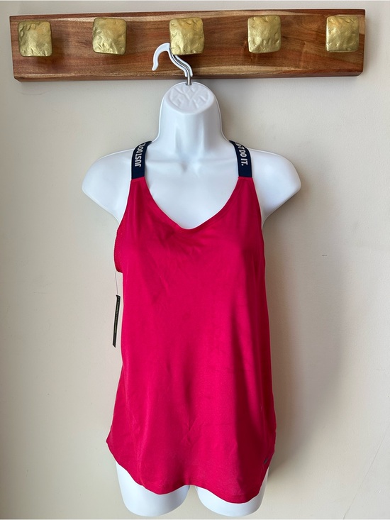 Nike Tops - BNWT Nike Dri-FIT Hot Pink JDI Strap Workout tank Size M